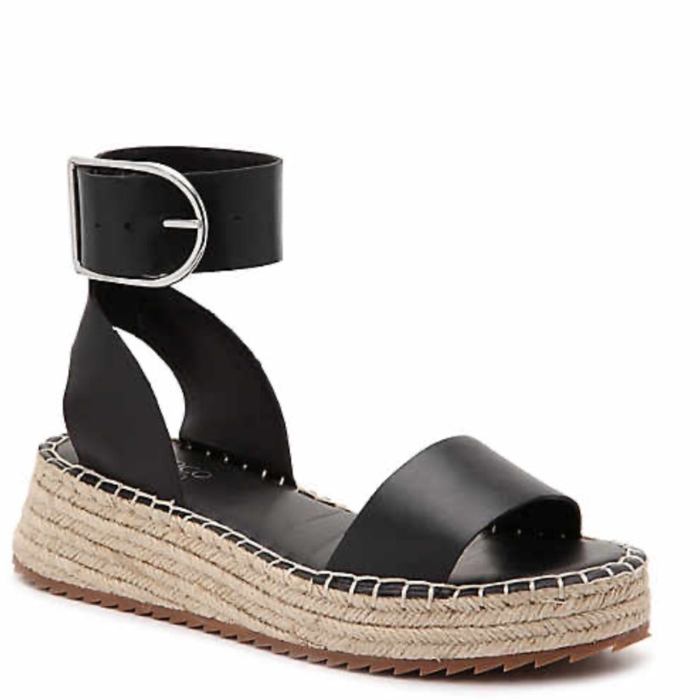 Franco Sarto-Marona Espadrille Wedge Sandal SIZE 8